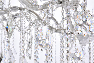 Maria Theresa 49 light Chrome Chandelier Clear Royal Cut Crystal