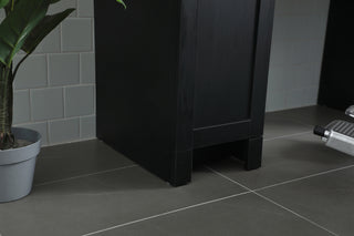 54 Inch ADA Compliant Bathroom Vanity In Black