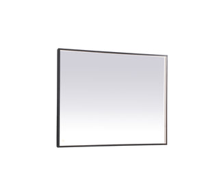 Pier 36x48 inch LED mirror with adjustable color temperature 3000K/4200K/6400K in black