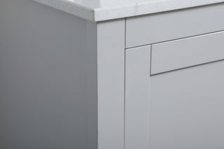 18 inch Single Bathroom Vanity in Grey