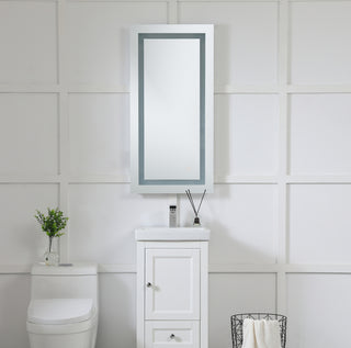 LED Hardwired Mirror Rectangle W20H40 Dimmable 3000K