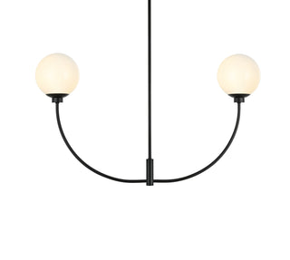 Nyomi 36 inch chandelier in Black