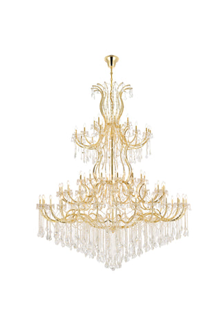 Maria Theresa 84 light Gold Chandelier Clear Royal Cut Crystal