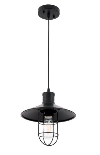 Flaneur 1 light Black Pendant