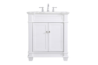 30 inch Single Bathroom Vanity set in White