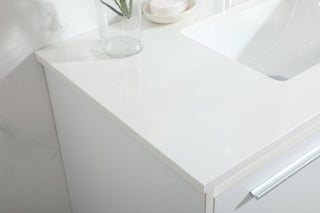 36 inch Single bathroom vanity in white