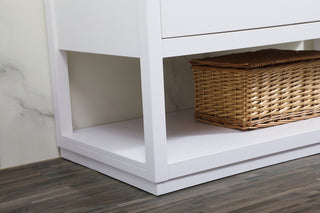 48 inch Single bathroom vanity in white