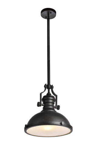 Eamon Collection Pendant D13 H13.3 Lt:1 Oil rubbed bronze Finish