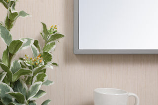 Metal frame rectangle mirror 18x28 inch in grey