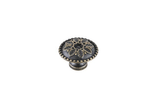 Corio 0.9" Diameter Antique Bronze Mushroom Knob Multipack (Set of 10)