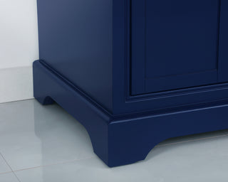 24 inch Single bathroom vanity in Blue