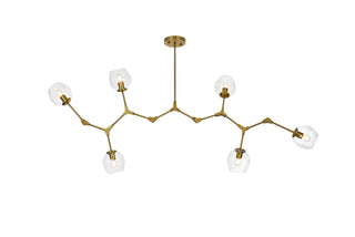 Cavoli 70 inch Chandelier in Brass