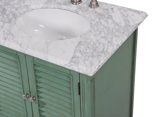 30 In.Single Bathroom Vanity Set In Vintage Mint