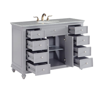 48 In. Single Bathroom Vanity Set In Light Grey