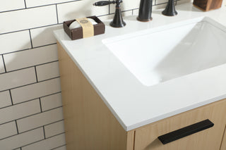 24 inch bathroom vanity in Maple