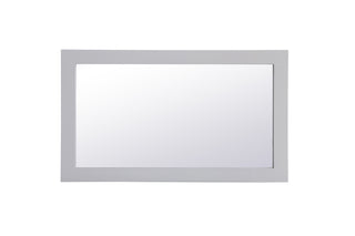 Aqua rectangle vanity mirror 18 inch in Grey