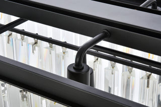 Sydney 12 light Matte Black Chandelier Clear Royal Cut Crystal