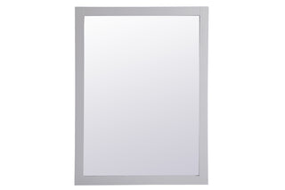 Aqua rectangle vanity mirror 48 inch in Grey