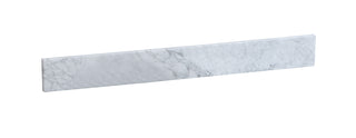 36 inch backsplash in carrara white