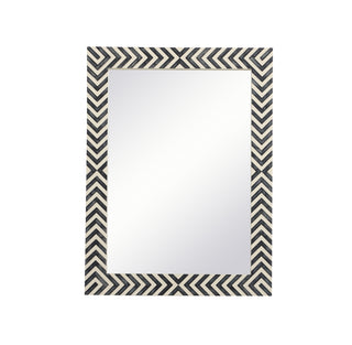 Rectangle mirror 24 inch in Chevron