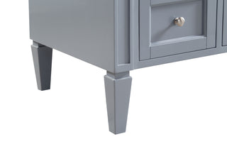 40 In. Single Bathroom Vanity Set In Grey