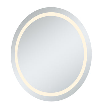 LED Hardwired Mirror Round D36 Dimmable 3000K