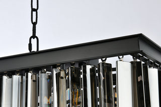 Sydney 12 light Matte Black Chandelier Silver Shade (Grey) Royal Cut Crystal