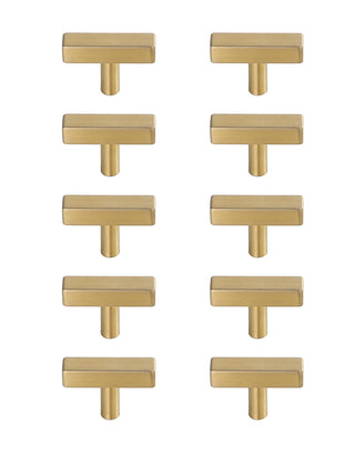 Dior Brass T Bar Pull Multipack (set of 10)