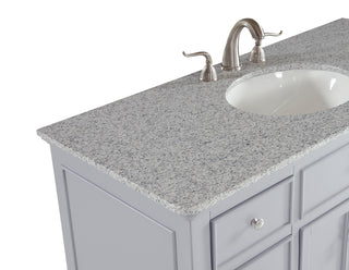 48 In. Single Bathroom Vanity Set In Light Grey