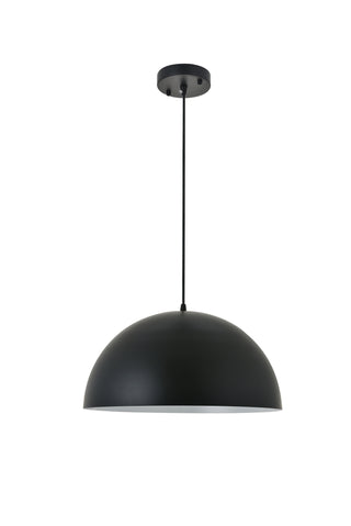 Forte 1 light black Pendant