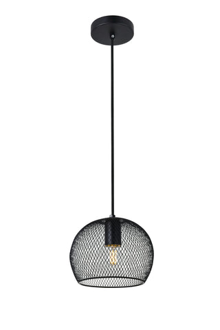 Keller 1 Light Black Pendant