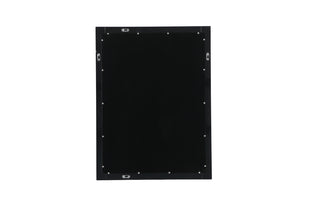 Aqua vanity mirror 24x32 inch in black