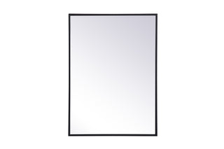 Metal mirror medicine cabinet 20 inch x 28 inch in Black