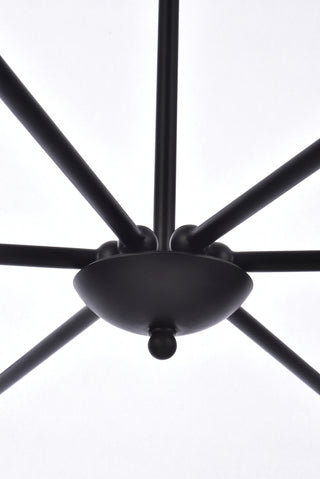 Cohen 36 inch pendant in black