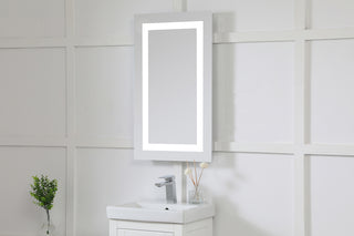 Hardwired LED Mirror W18 x H30 Dimmable 5000K