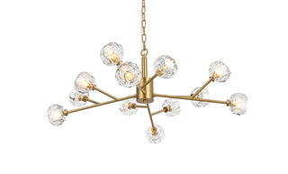 Graham 12 Light Pendant in Gold