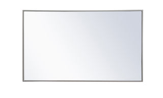 Metal frame rectangle mirror 24x 40 inch in Grey