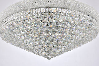 Primo 28 light Chrome Chandelier Clear Royal Cut Crystal