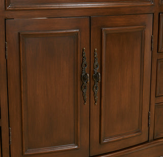 48 inch Single Bathroom vanity in Teak Color with ivory white engineered marble