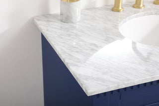 36 inch Single bathroom vanity in  Blue