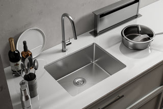 Stainless Steel undermount kitchen sink L23'' x W18'' x H10"