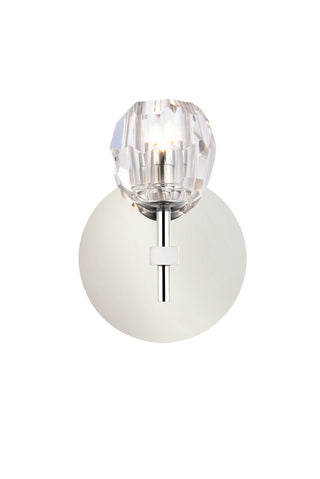 Eren 1 light Chrome wall sconce