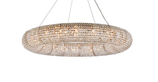 Paris 20 light Brass Chandelier Clear Royal Cut Crystal