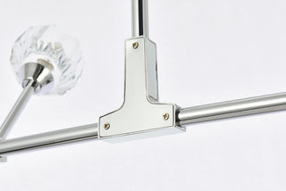 Zayne 8 Light Pendant in Chrome