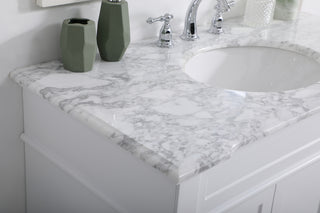 42 inch Single Bathroom Vanity set in White