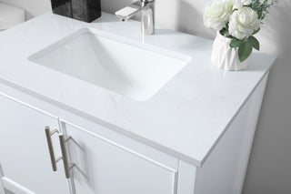 30 Inch SIngle Bathroom Vanity In White