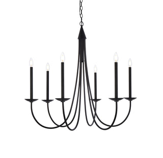 Cohen 36 inch pendant in black