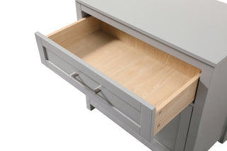 30 Inch Wide Bathroom Storage Freestanding Cabinet In Grey