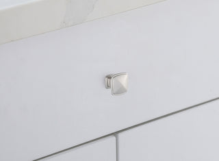 Marcel 1.2" Brushed Nickel Square Knob Multipack (Set of 10)