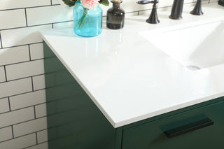 42 inch bathroom vanity in Green